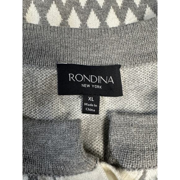 Rondina‎ New York Women Button Up Sweater Cardigan Soft Rayon XL - Picture 7 of 8
